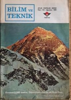 BİLİM VE TEKNİK AYLIK POPÜLER DERGİ SAYI 153 1980 EVEREST TEPESİ