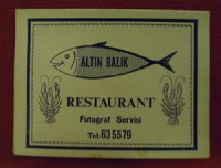 KARTON KAPAKLI SİYAH BEYAZ ANI FOTOĞRAFI ALTIN BALIK RESTAURANT FOTOĞRAF SERVİS