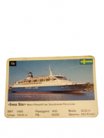 SVEA STAR SCANDİNAVİEN FERRY-LİNES DENİZCİ KOLEKSİYONER OYUN KARTI