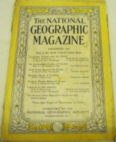 THE NATIONAL GEOGRAPHIC MAGAZINE DECEMBER 1947 YILI AMERİKAN BASKI DERGİ