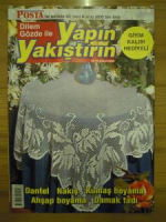 DİLEM GÖZDE İLE YAPIN YAKIŞTIRIN DANTEL NAKIŞ KUMAŞ BOYAMA AHŞAP BOYAMA DAMAK TADI 13-19 ŞUBAT 2006