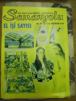 SAMANYOLU 200 ÇEŞİT ELİŞİ MODELİ PATRONUYLA NO : 69 HAZİRAN 1979