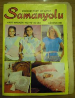 SAMANYOLU 200 ÇEŞİT EL İŞİ MODELİ PATRONUYLA NO : 95 AĞUSTOS 1981