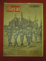 HAYAT SAYI. 24. 10 HAZİRAN 1960. YAŞA VAROL HARBİYE YIKILMAZ SATVETİNLE GÖKLERDEN GELEN BİR SES