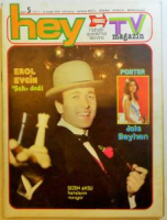 HEY HAFTALIK MAGAZİN DERGİ SAYI 5 13 ARALIK 1976 EROL EVGİN