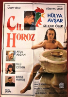 SİNEMA FİLM AFİŞ CİL HOROZ HULYA AVŞAR SELCUK ÖZER