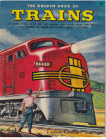 TRAINS THE GOLDEN BOOK OF A GOLDEN PLAY BOOK TREN İN ALTIN KİTABI 1953