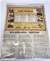 KILIBIKLIK DİPLOMA 60 LI YILLARDA SOKAKLARDA GEZDİRİLEREK SATILIRDI KILIBIKLARA DESTAN