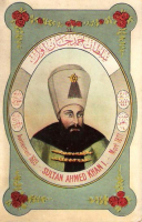 SULTAN AHMET 1 HAN SULTANLAR SERİSİ EDİTÖR MAX FRUCHTERMANN CONSTANTİNOPLE KARTPOSTAL