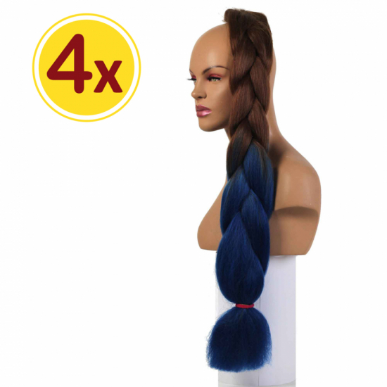 MISS HAIR BRAID - 2 / 38 - 4 Adet - Zenci Örgüsü Saçı, Afrika Örgüsü Malzemesi