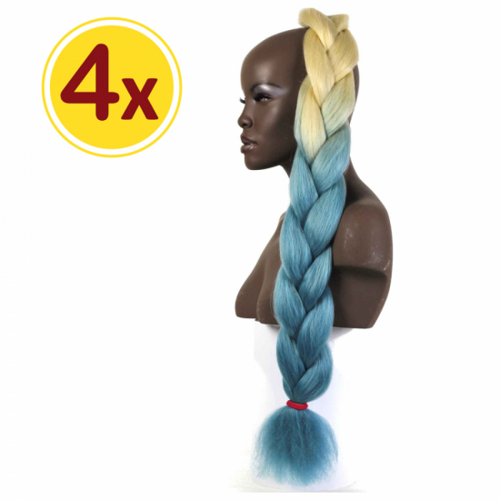 MISS HAIR BRAID - 2 / 41 - 4 Adet - Zenci Örgüsü Saçı, Afrika Örgüsü Malzemesi