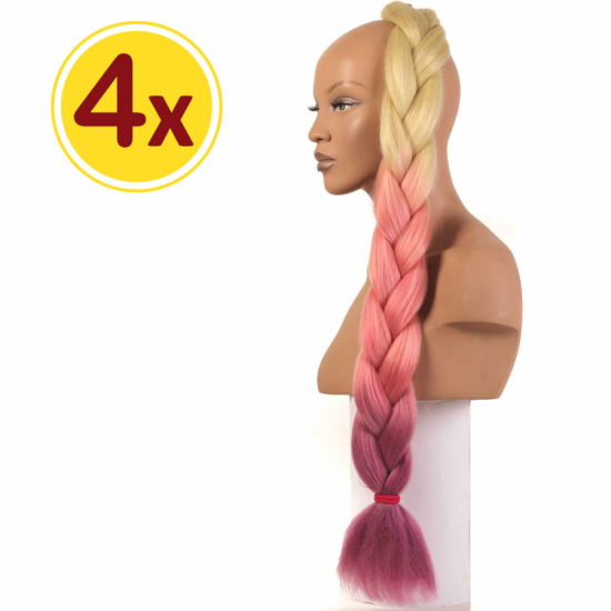 MISS HAIR BRAID - 3 / 37 - 4 Adet - Zenci Örgüsü Saçı, Afrika Örgüsü Malzemesi