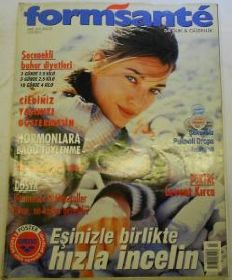 FORMSANTE DERGİ SAĞLIK GÜZELLİK MART SAYI 2000/03