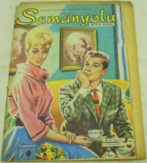 SAMANYOLU DERGİ PARASIZ ELBİSE PATRONLARIMIZI İSTEYİNİZ HAFTALIK MECMUA NO : 127 . 6 HAZİRAN 1974