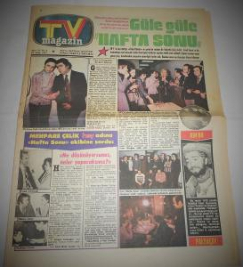 TV MAGAZİN SAYI:11. YIL:2 . 24 OCAK 1977 HEY'İN HAFTALIK GAZETESİ