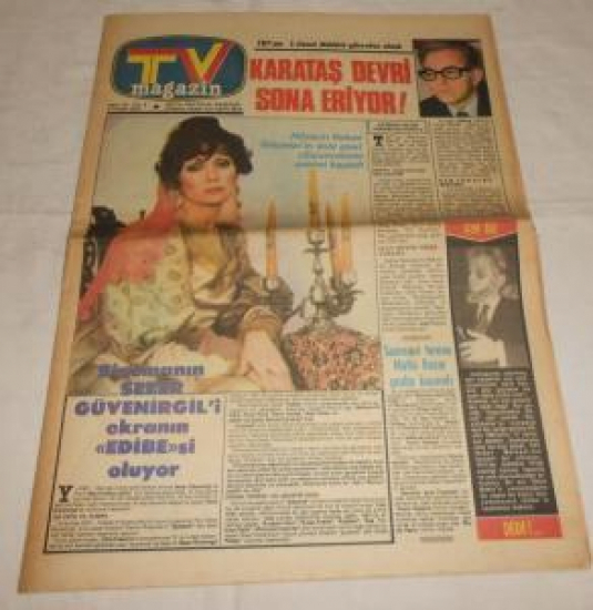 TV MAGAZİN SAYI:22. YIL:2 .11 NİSAN 1977 HEY'İN HAFTALIK GAZETESİ