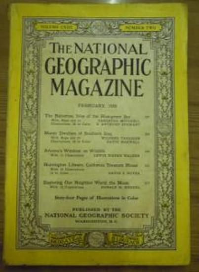 THE NATIONAL GEOGRAPHIC MAGAZINE FEBRUARY, 1958. VOL. CXIII, NO.2