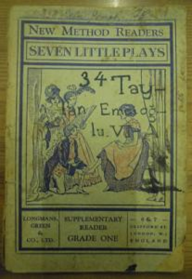 YEDİ KUCUK OYUN NEW METHOD READERS SEVEN LITTLE PLAYS -6 & 7- CLIFFORD ST LONDON ,W.1 ENGLAND