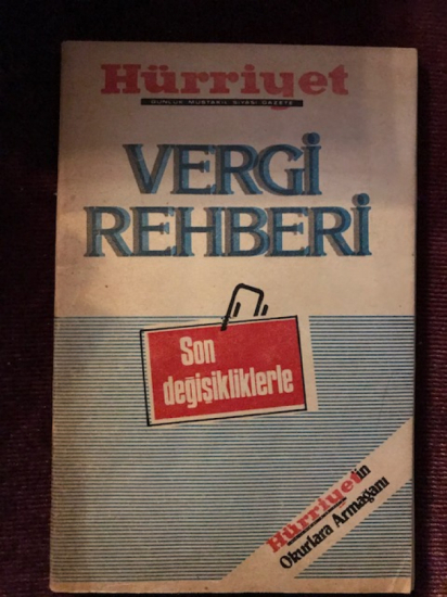 HÜRRİYET VERGİ REHBERİ BİLGİLENDİRİCİ CEP KİTABI