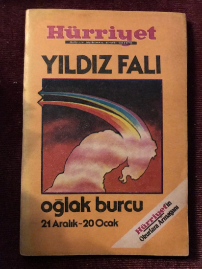 HÜRRİYET YILDIZ FALI OGLAK BURCU BİLGİLENDİRİCİ CEP KİTABI