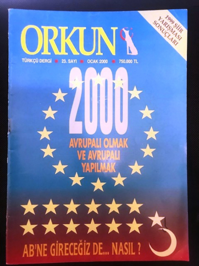 ORKUN TÜRKCÜ DERGİ 23.SAYI OCAK 2000