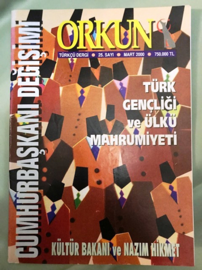 ORKUN TÜRKCÜ DERGİ 25.SAYI MART 2000