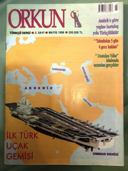 ORKUN TÜRKCÜ DERGİ 3. SAYI MAYIS 1998