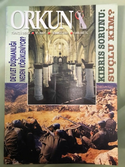 ORKUN TÜRKCÜ DERGİ 41.SAYI TEMMUZ 2001