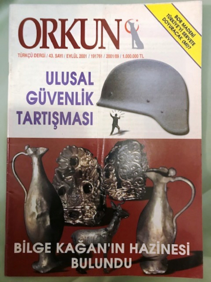 ORKUN TÜRKCÜ DERGİ 43.SAYI EYLUL 2001