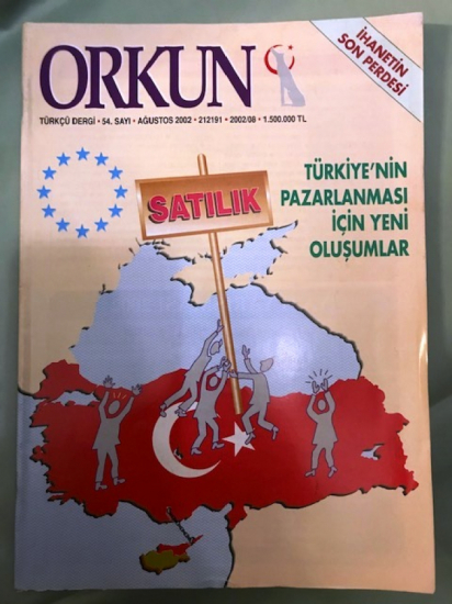 ORKUN TÜRKCÜ DERGİ 54.SAYI AGUSTOS 2002