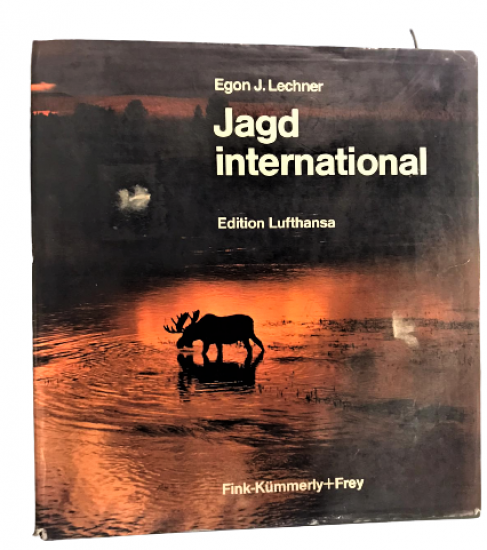 EGON J. LECHNER JAGD İNTERNATİONAL EDİTİON LUFTHANSA FİNK KÜMMERLY+FREY 1984