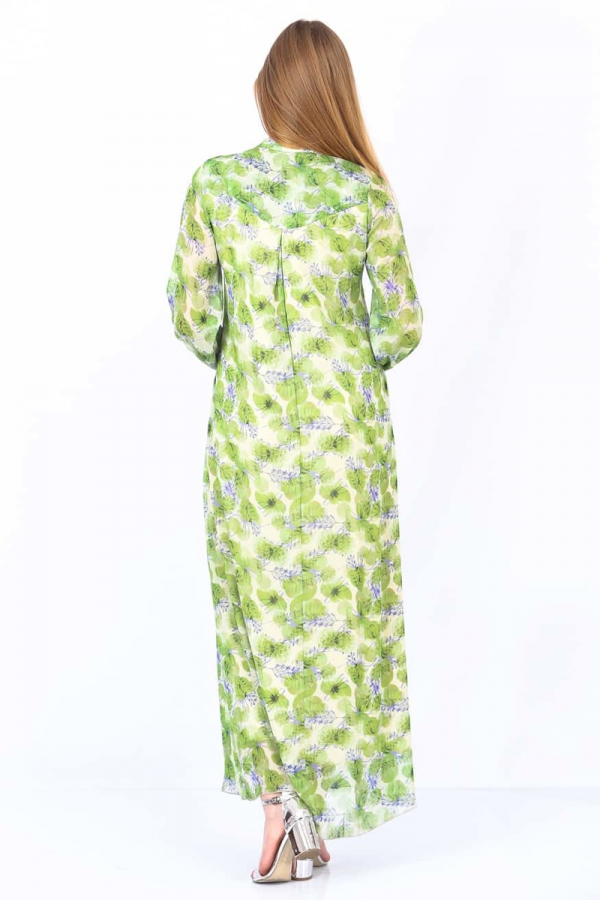 thumbHakim Yaka Elbise - Yeşil
