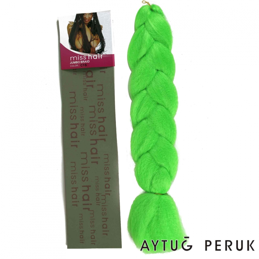 thumbMISS HAIR BRAID - C15 - Zenci Örgüsü Saçı, Afrika Örgüsü Malzemesi,Rasta,Topuz Saçı