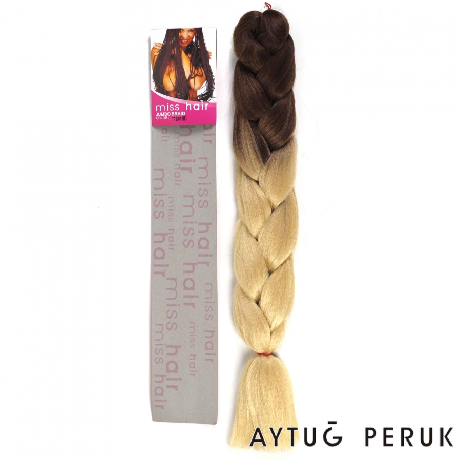 thumbMISS HAIR BRAID - T12/613B - Zenci Örgüsü Saçı, Afrika Örgüsü Malzemesi,Rasta,Topuz Saçı