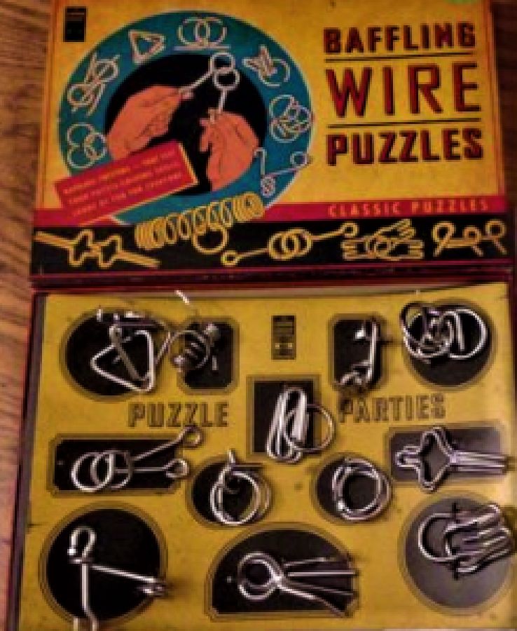 thumbBAFFLİNG WİRE PUZZLES CLASSİC SET 12 ADET METAL YAP BOZ