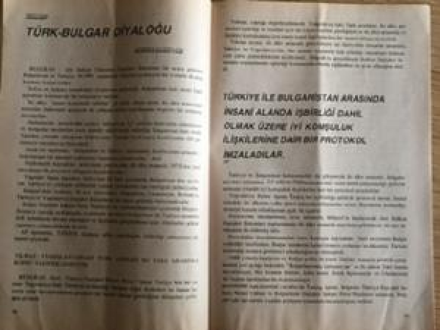 thumbBATI TRAKYA TÜRKÜNÜN SESİ BATI TRAKYA SİYASİ,TÜRKCÜ AYLIK DERGİ MART 1988 SAYI 251