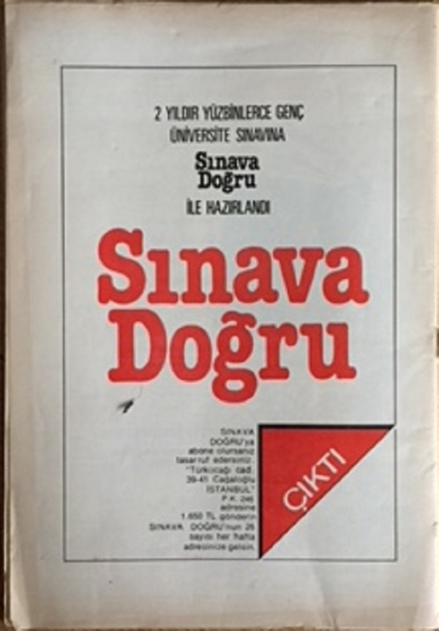 thumbBİLİM SANAT AYLIK KULTUR DERGİSİ ARALIK 1982 SAYI 24