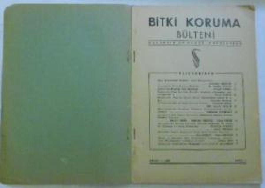 thumbBİTKİ KORUMA BÜLTENİ NİSAN - 1952 SAYI 2