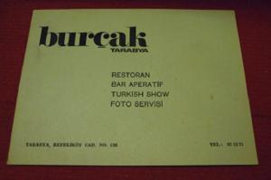 thumbBURÇAK TARABYA RESTORAN BAR APERATİF TURKİSH SHOW FOTO SERVİSİ TARABYA, KEFELİKÖY CAD. NO. 156