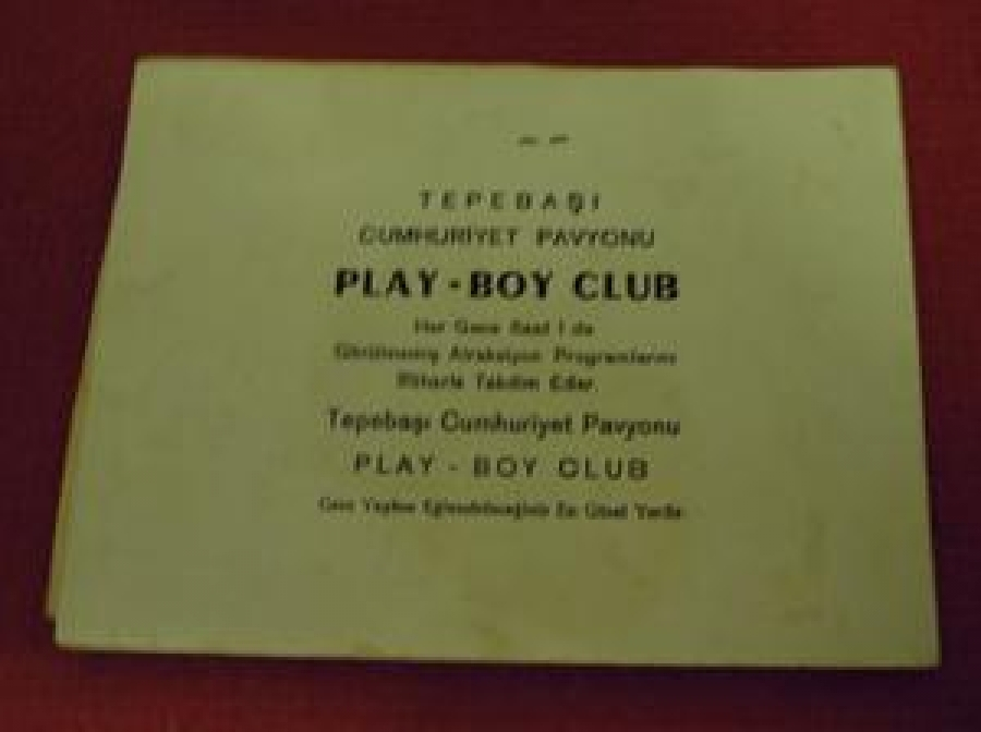 thumbBÜYÜK YILDIZ ZEKİ MÜREN MAKSİM DE TEPEBAŞI CUMHURİYET PAVYONU PLAY-BOY CLUB