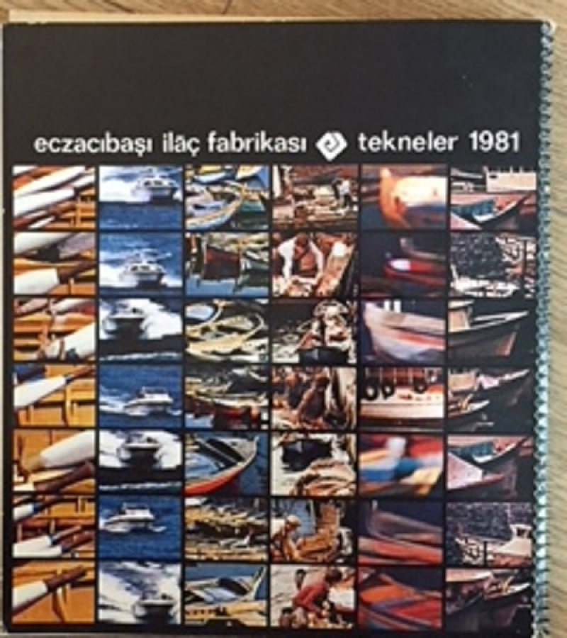 thumbECZACIBAŞI İLAÇ FABRİKASI TEKNELER TEMALI FOTOGRAFLAR 1981 KUŞE KAGIT