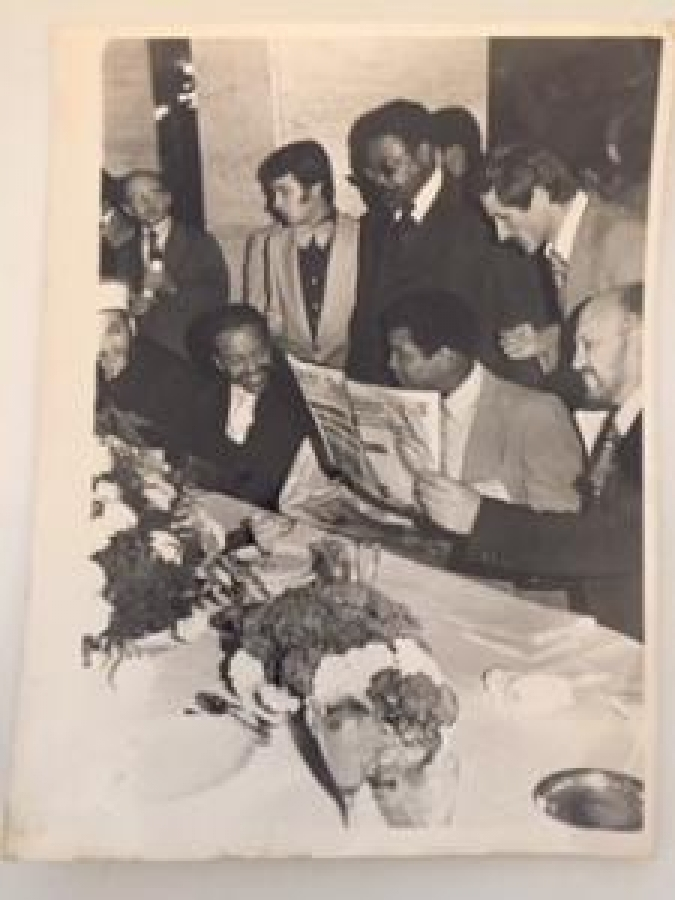 EFSANE BOKSÖR MUHAMMED ALİ CLAY 1 EKİM 1976 YIL İSTANBUL ZİYARETİ