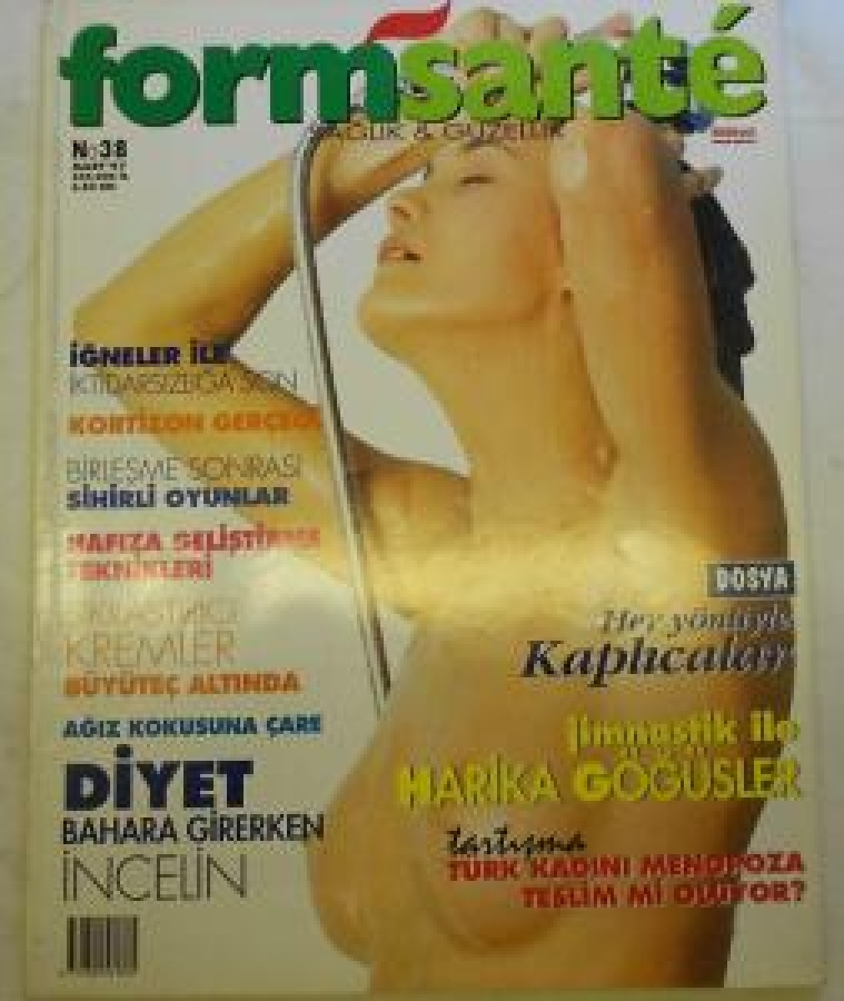 FORMSANTE DERGİ SAĞLIK GÜZELLİK MART 1997 SAYI 38