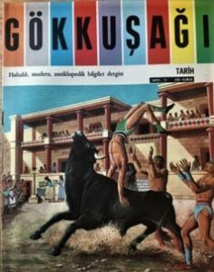 GÖKKUŞAĞI HAFTALIK MODERN ANSİKLOPODİK DERGİ 250 KURUŞ 1965 SAYI 11