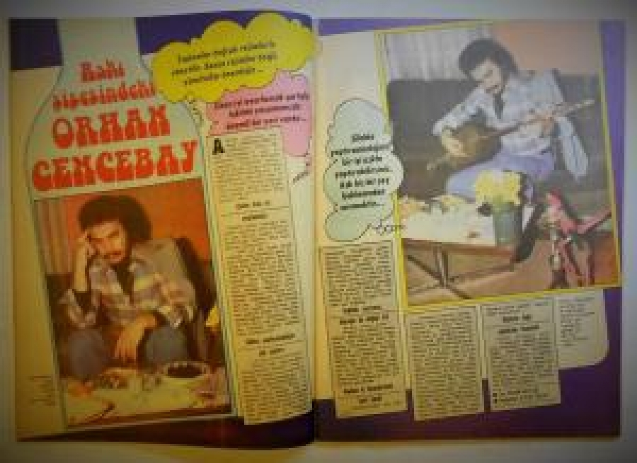 thumbHEY HAFTALIK MAGAZİN DERGİ SAYI 21. 4 NİSAN 1977 RAKI ŞİŞESİNDEKİ ORHAN GENCE BAY 1977 ERKEK MODASI