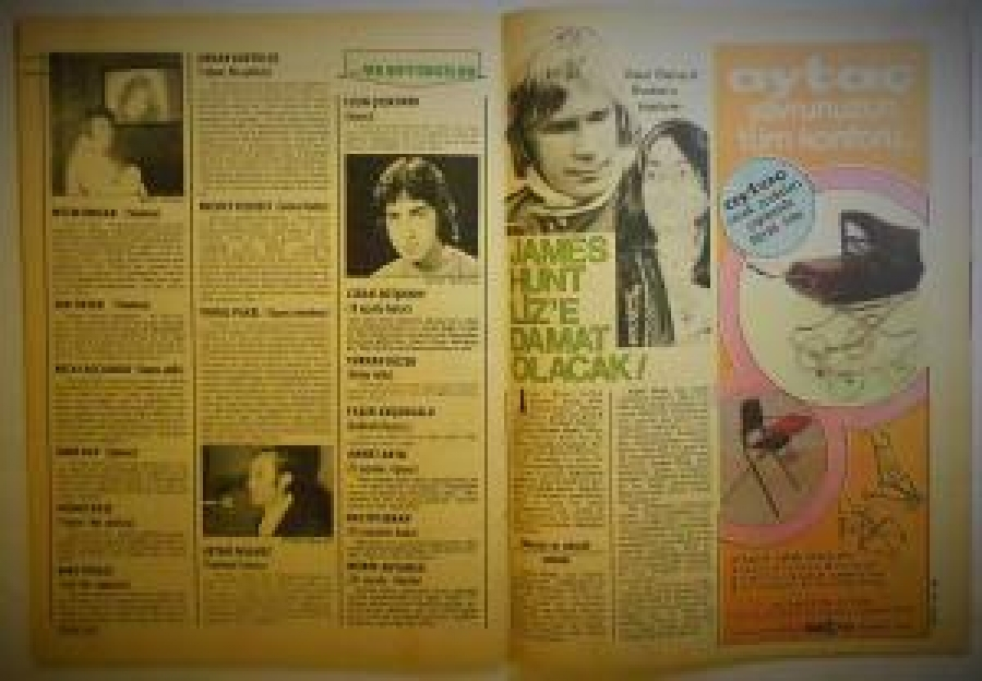 thumbHEY HAFTALIK MAGAZİN DERGİ SAYI 21. MART 1977 ESİN AFŞAR 40'INCI BAHARINDA YENİDEN