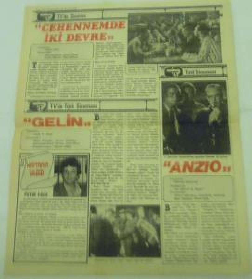 HEY TELE MAGAZİN 19 ŞUBAT -25 ŞUBAT 1979 BU BÖLÜMÜ DERGİSİNİN İÇİNDEN ÇIKARIN