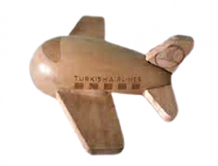 MİNİ AHŞAP OYUNCAK UÇAK TURKISH AIRLINES FSC 100 % WOOD FSC . C 138518 BOYU 7 CM ENİ 9.7 CM DAN İBARETTİR