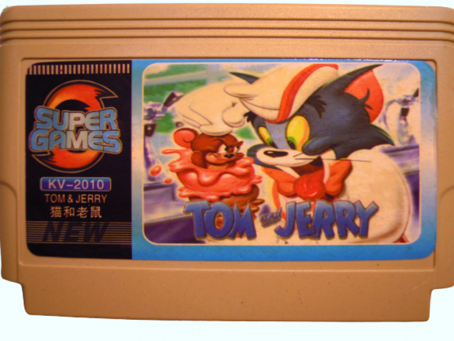 OYUN KASETİ SUPER GAMES KV-2010 TOM &JERRY