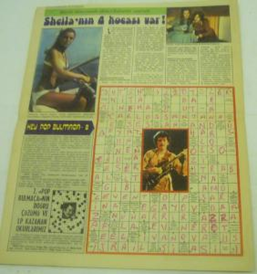 thumbPOP MAGAZİN SAYI : 15 . YIL : 1. 19 ŞUBAT 1979 OLIVIA NEWTON - JONN SAHNEDEN ÇEKİLİYOR